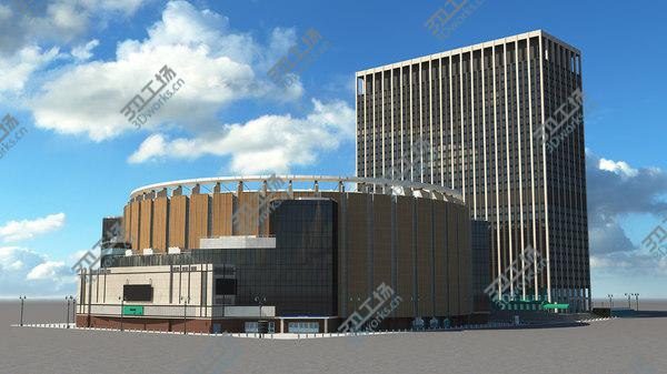 images/goods_img/20210312/Multi Purpose Indoor Entertainment Arena 3D model/5.jpg